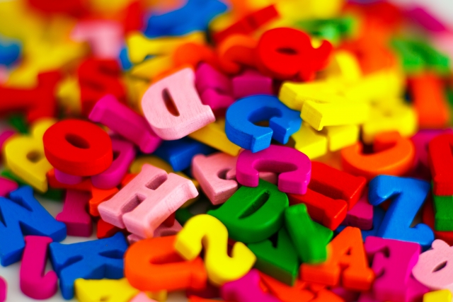 アルファベットのブロック